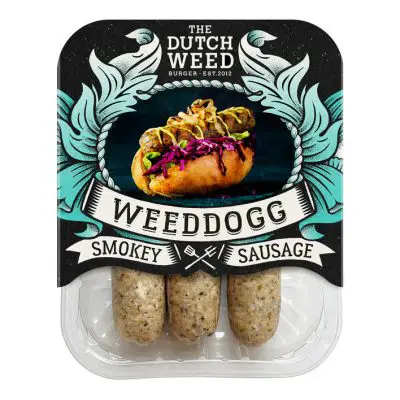 The Dutch weedburger Smokey sausage