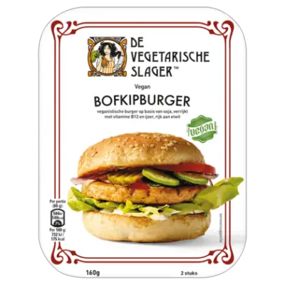 De Vegetarische Slager Bofkipburger