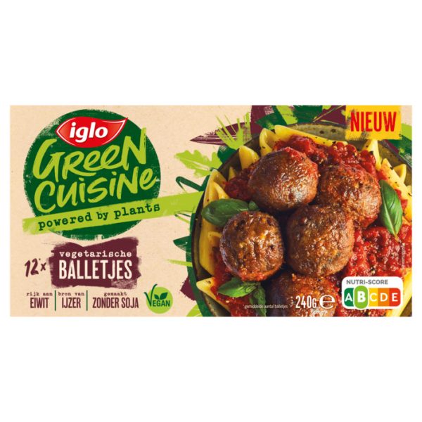 Iglo Green cuisine vegetarische balletjes