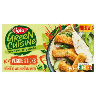 Iglo Green cuisine veggie sticks