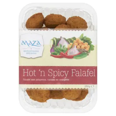 Maza Falafel hot 'n spicy